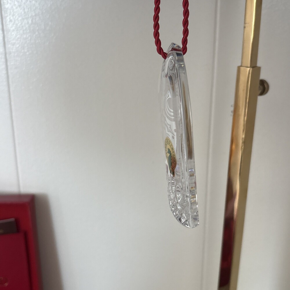 Waterford Three French Hens 12 Days Christmas Crystal Ornament Lismore Edition - Picture 5 of 11